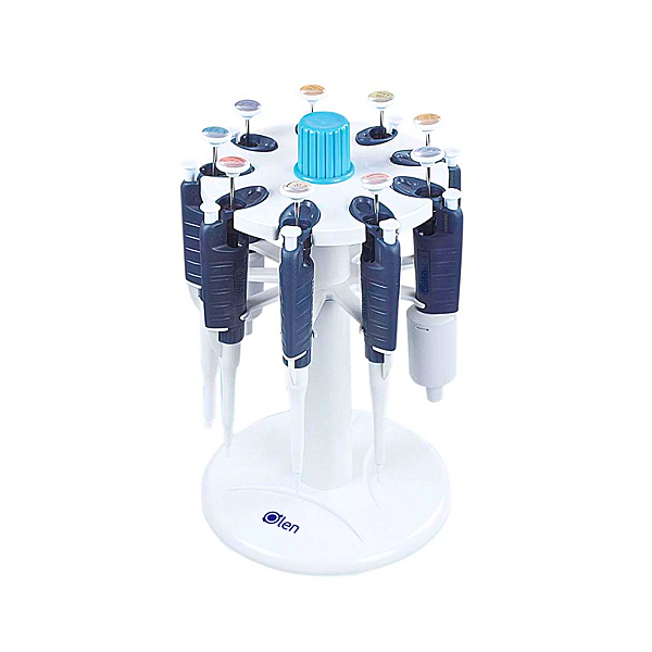 Suporte para Micropipetas Basic, 9 Lugares - K1-STAND-C - KASVI