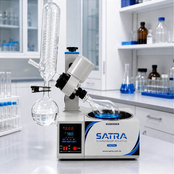EVAPORADOR ROTATIVO DIGITAL com CIRCULAÇÃO ATÉ 150rpm