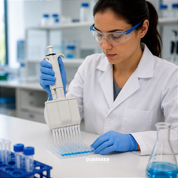 Micropipetas Multicanal Basic - 12 Canais - Kasvi