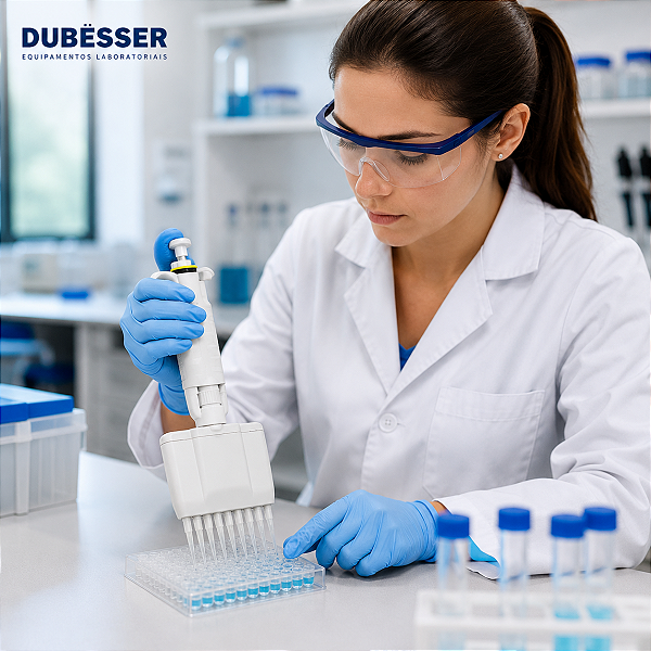 Micropipetas Multicanal Basic - 8 Canais - Kasvi