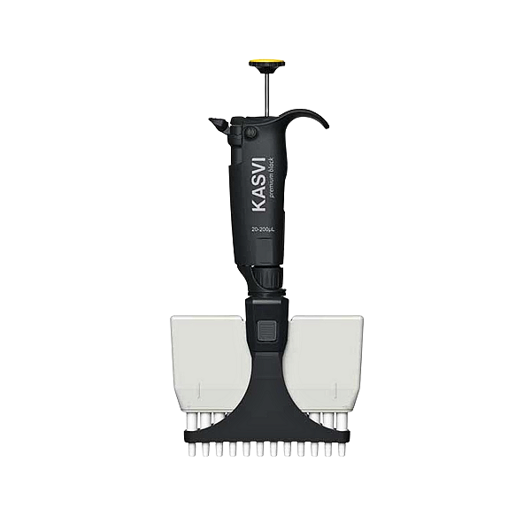 Micropipetas Multicanal Premium Black - 12 canais - Kasvi