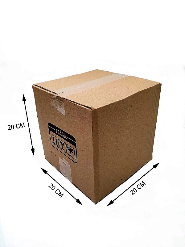Caixa de Papelão B6 20X20X20 25un