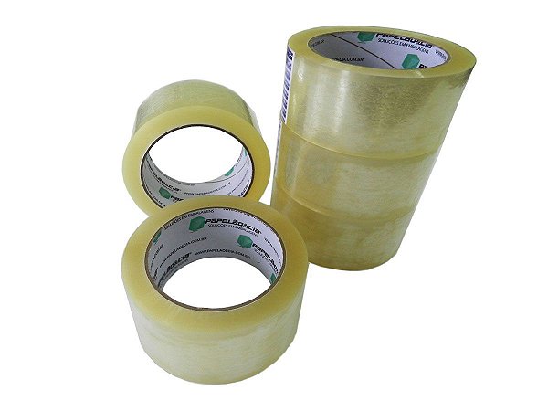 Fita Adesiva 45x100 Transparente - 1 KIT (5 UNIDADES)