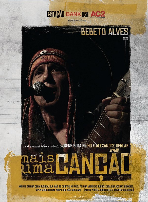 DVD Mais Uma Canção - Bebeto Alves
