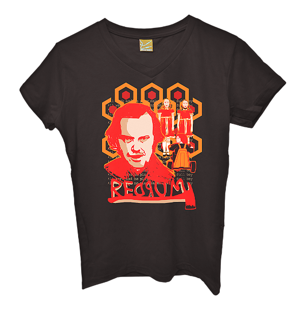 Camiseta Feminina O Iluminado - Redrum
