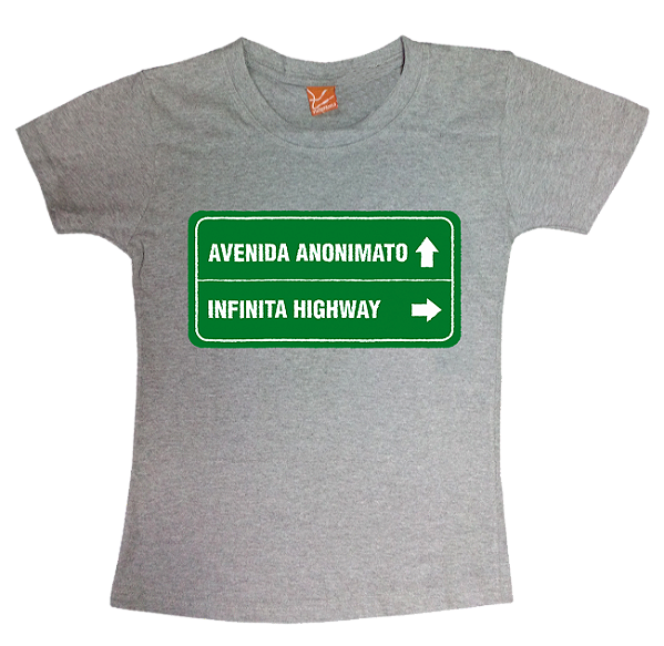 Camiseta Feminina Humberto Gessinger - Avenida Anonimato
