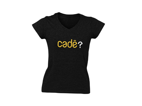 Camiseta Feminina Humberto Gessinger - Cadê?