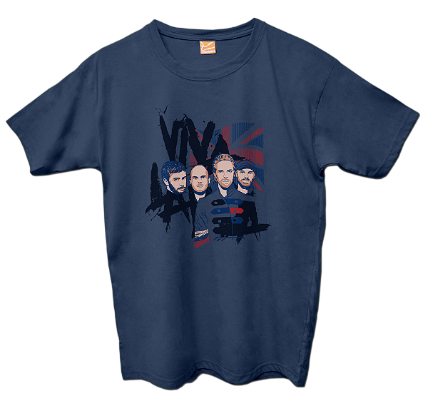 Camiseta Feminina Coldplay