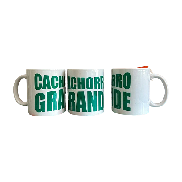 Caneca Cachorro Grande - Logo Verde