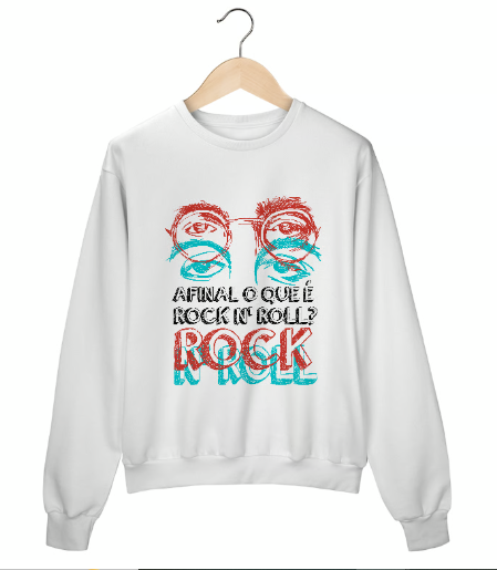 Moletom Afinal O Que é Rock'n'Roll?