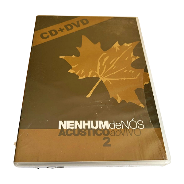 CD+DVD Acústico 2 Ao vivo - Nenhum de Nós