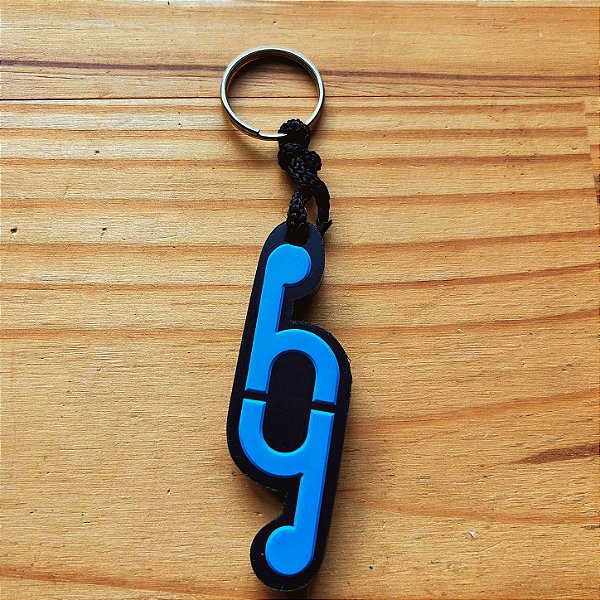 Chaveiro HG Azul Oficial – Humberto Gessinger