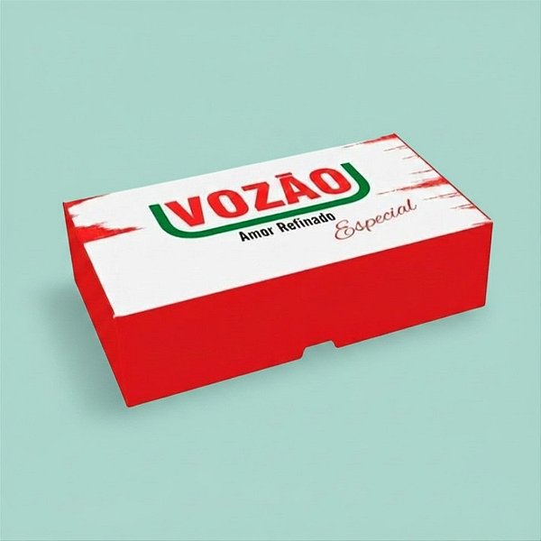Caixa para Doces tipo Practice - "Vozão" - 8 doces - 10 unidades - Ideia - Rizzo
