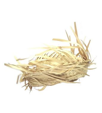 Chapéu de Palha Desfiado 30cm - 01 Unidade - Rizzo