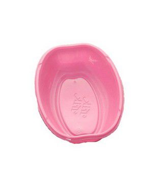 Cumbuca Oval Descartável 10cm Rosa 10 unidades Trik Trik