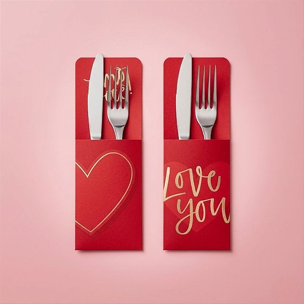 Porta Talheres Romântica 8un - Cromus - Rizzo