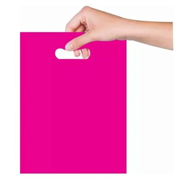 Sacola Sorriso 30x40 cm - Pink - Magnatech