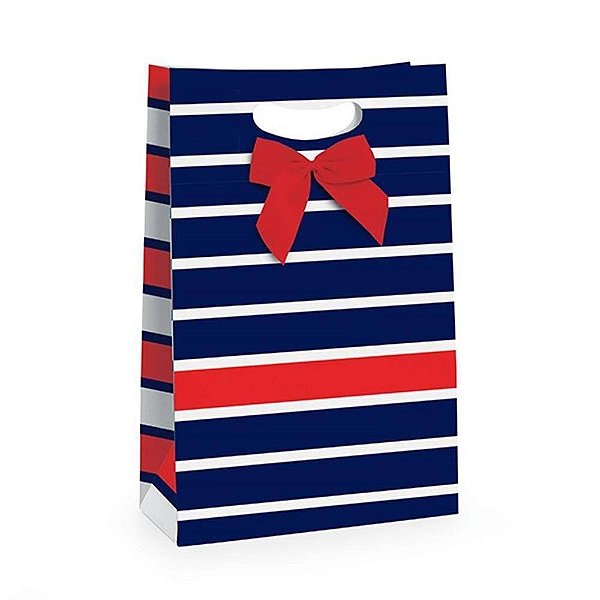 Caixa Flex Marinheiro 18x25x7,5cm - Navy - Cromus - Rizzo