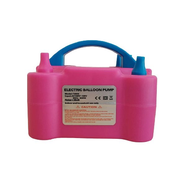 Inflador de Balões Electric Balloon Pump - Rosa - 01unidade - Rizzo Balões