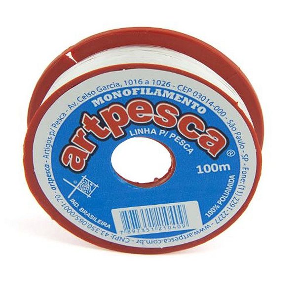 Fio de Nylon 100m - ArtPesca - Rizzo Confeitaria