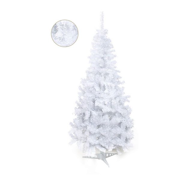 Árvore de Natal Portobelo Branca 1,20m - 01 unidade - Cromus Natal - Rizzo Confeitaria