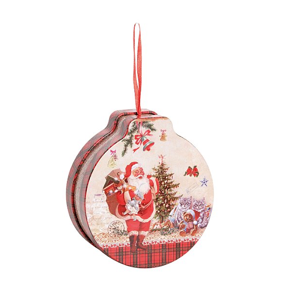 Enfeite para Pendurar Latinha Papai Noel - 01 unidade - Cromus Natal - - Loja de Confeitaria | Rizzo Confeitaria Enfeite para Pendurar Latinha Papai Noel - 01 unidade - Cromus Natal - - Loja de Confeitaria | Rizzo Confeitaria