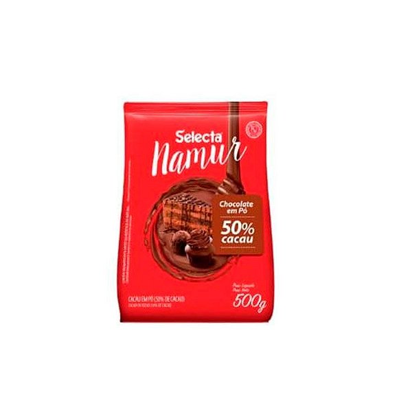 Chocolate em Pó - 50% Cacau Namur - Mix Rizzo Confeitaria
