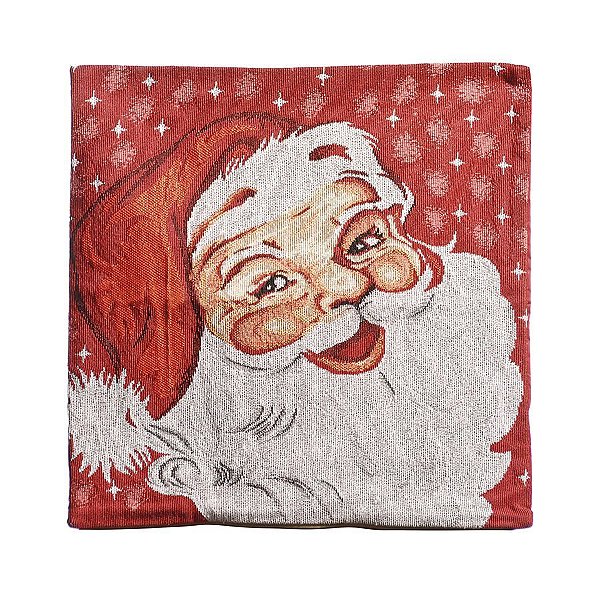 Capa para Almofada Noel 45cm - 01 unidade - Cromus Natal - Rizzo Confeitaria