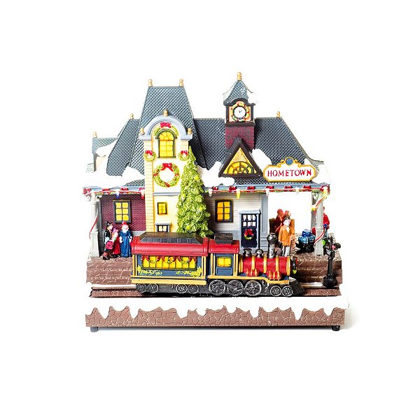 Cenário Natalino - Estação de Trem Som, Luz e Movimento - 01 unidade - Cromus Natal - Rizzo - Loja de Confeitaria | Rizzo Confeitaria Cenário Natalino - Estação de Trem Som, Luz e Movimento - 01 unidade - Cromus Natal - Rizzo - Loja de Confeitaria | Rizzo Confeitaria