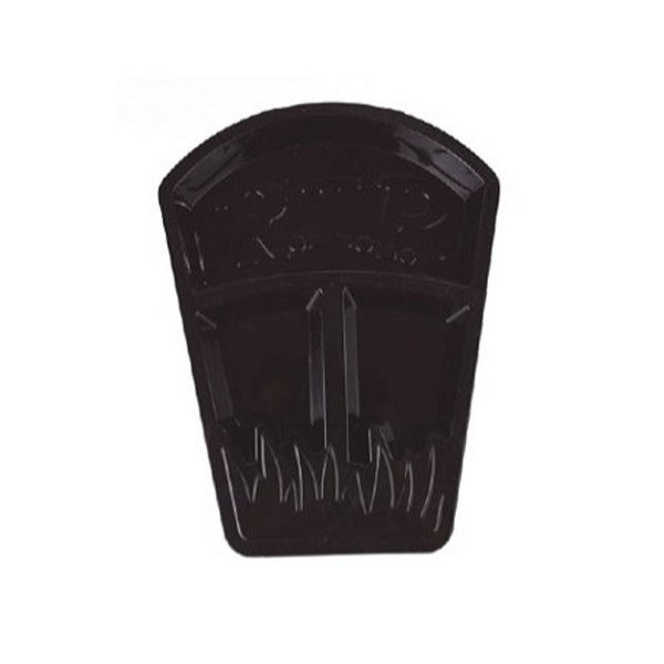 Bandeja Lapide Preta - 26x32cm - Halloween - Cromus - Rizzo Confeitaria