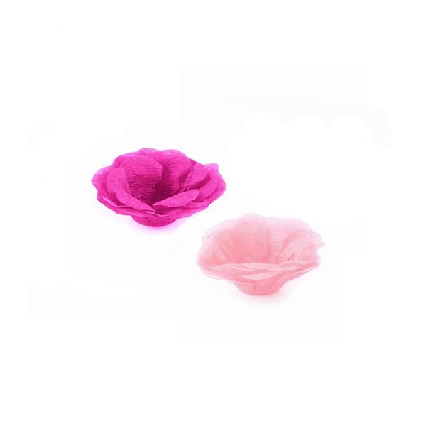 Forminha Flor - Tons Mono - Rosa & Pink - 50 UN - MaxiFormas - Rizzo