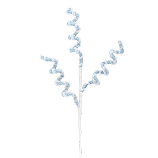 Pick Decorativo - 3 Candies Açucarado Azul e Branco - 1 Unidade - Cromus -