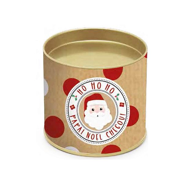 Lata Para Panetone Noelito Natal Cromus 01 Unidade Rizzo