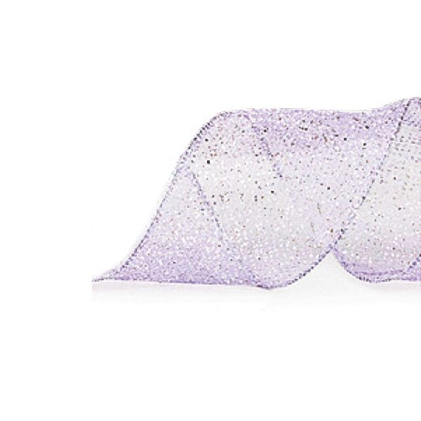 Fita Decorativa Natal Glitter Roxo 6,3cmx9,14m - 1 Unidade - Cromus - Rizzo