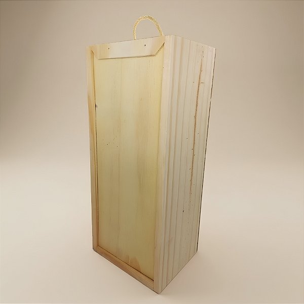 Caixa de Madeira para Garrafa - 35x12x15cm - 01 Unidade - Rizzo