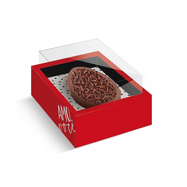 Caixa New Moldura para Meio Ovo - Tanto Amor - 06 Unidades - Cromus - Rizzo