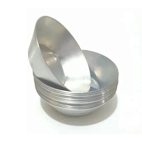 Forminha para Empanada Lisa n° 5 em Alumínio - 01 unidade - GoldPan - Rizzo Confeitaria