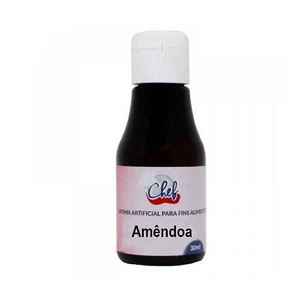 Aroma Artificial Para Fins Alimentícios Amendoa 30ml - 01 unidade - Iceberg - Rizzo