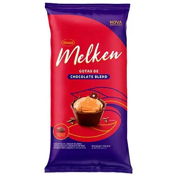 Chocolate em Gotas Blend - Melken - 2,05kg - 01 unidade - Harald - Rizzo