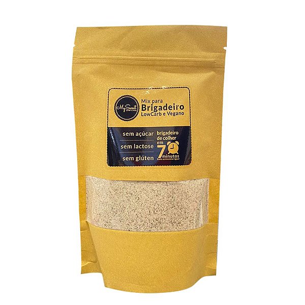 Mix para Brigadeiro LowCarb e Vegano 200g - Rizzo Confeitaria
