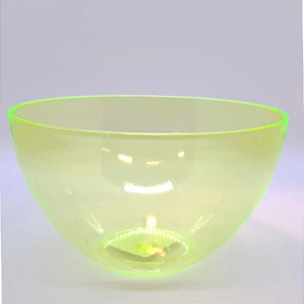 Tigela Bowl Verde Transparente 900 ml - 1 Unidade - Agraplast - Rizzo Confeitaria