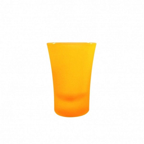 Copo Shot Neon Fluorescente - Laranja - 60 mL - 1 unidade - AllMix