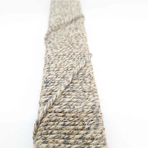 Cordão de Juta Multicolor Cinza 10 metros - EcoArt - Rizzo