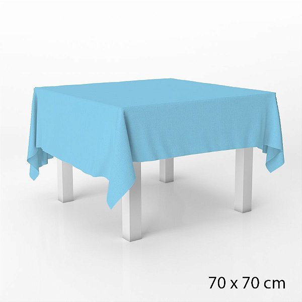 Toalha Cobre Mancha em TNT - 70 x 70 cm - Azul Claro - 5 unidades - Best Fest - Rizzo