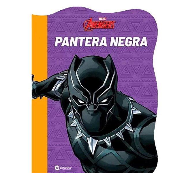 Livro Ilustrado - Pantera Negra - 28x21cm - 1 unidade - Disney Original - Rizzo