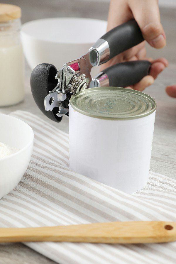 Abridor De Lata - Aço Inox - 20,5x5,5x5,5Cm - 1 unidade - Cromus Linha Profissional Allonsy - Rizzo