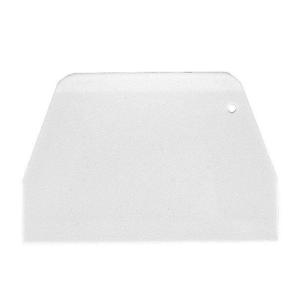 Espátula Raspadora - Branco - 19,5x12,8Cm - Plástico - 1 unidade - Cromus Linha Profissional Allonsy - Rizzo