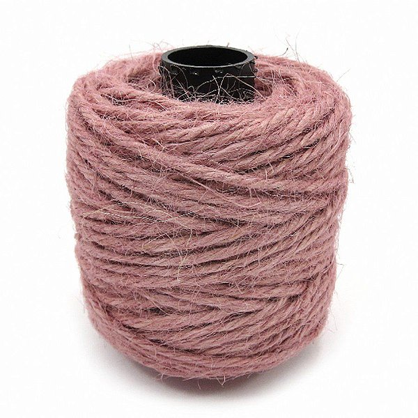 Rolo - Fio de Juta Rose - Cod 8557 - 1 unidade - Halley Fitas - Rizzo