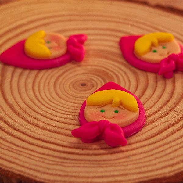 Confeitos De Açúcar - Marsha - 3cm x 4,5cm - Cod. MRS002 - 3 unidades - Rizzo
