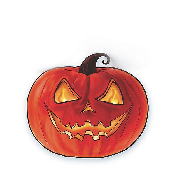 Abobora - 19,5cm x 17cm- Halloween - Ref. 46 - 6 unidades - Rizzo